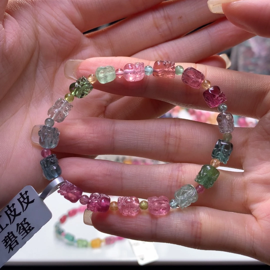 【闪购商品】未镶嵌手串碧玺