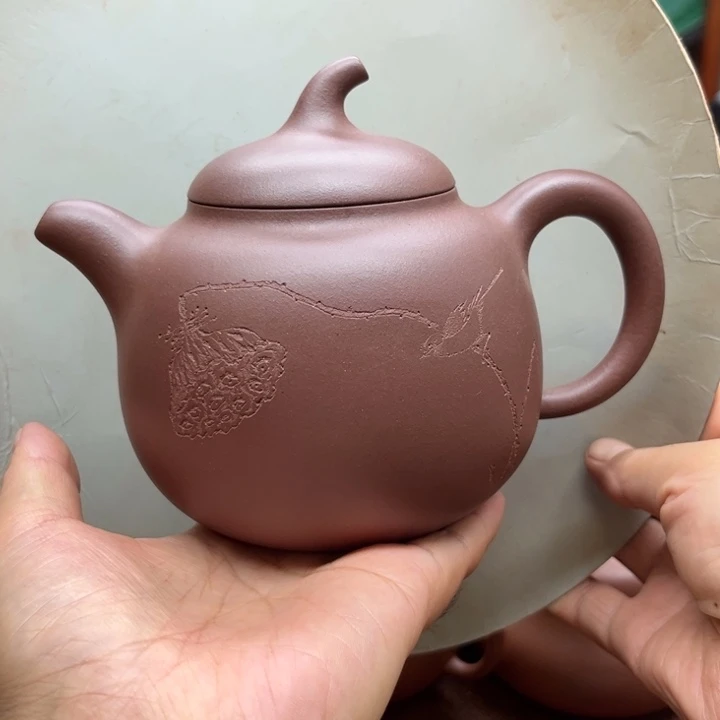 茶壶紫砂400 c茄瓜福利价