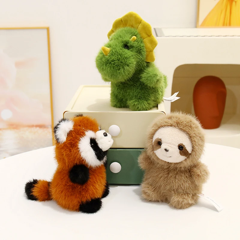 【宠粉浮力专用】可爱小熊毛绒公仔茄子挂件小狗公仔送女生生日礼物