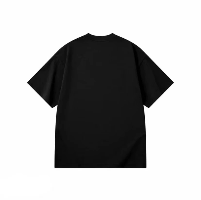 【18号链接】设计师款重工刺绣重磅水洗T恤男女同款（俊-XP001）