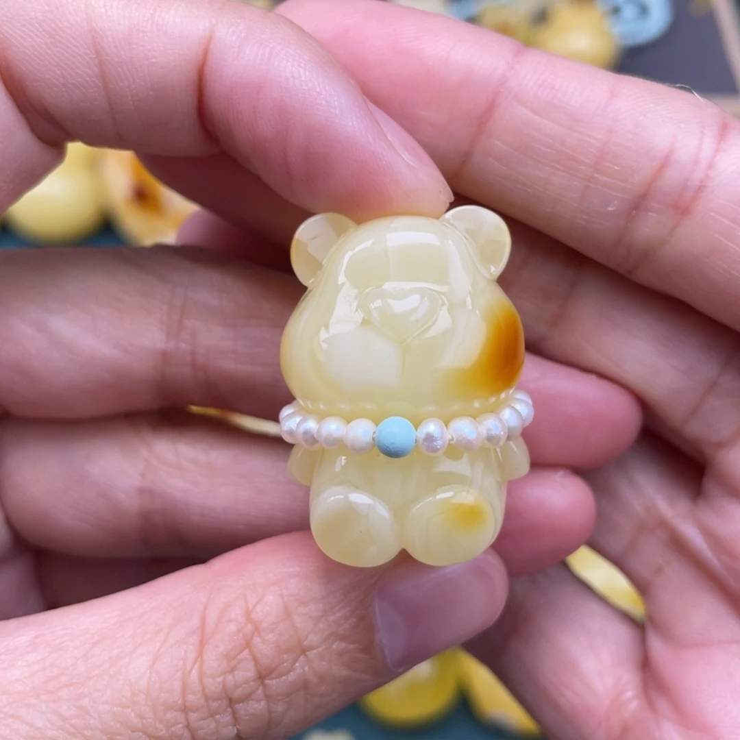 裸石琥珀未镶嵌蜜蜡