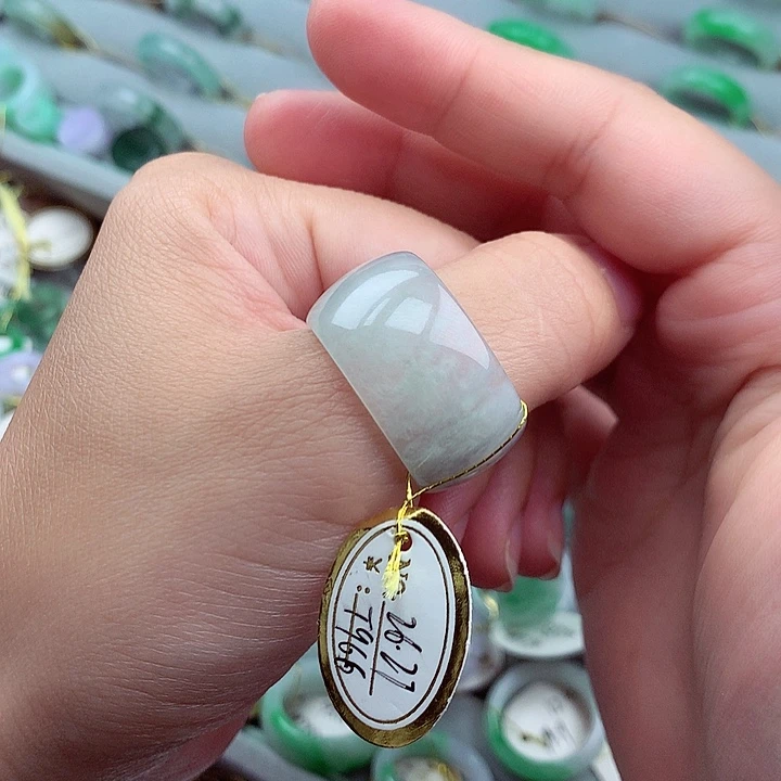 翡翠未镶嵌戒指26.27号