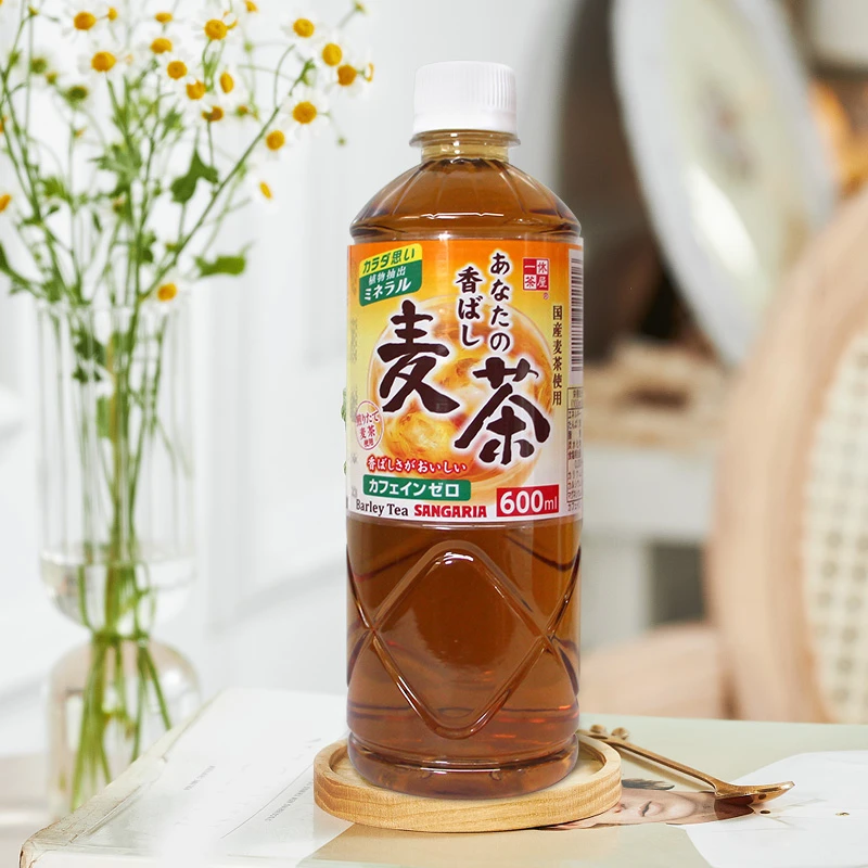 日本进口SANGARIA三佳利大麦茶饮料600ml