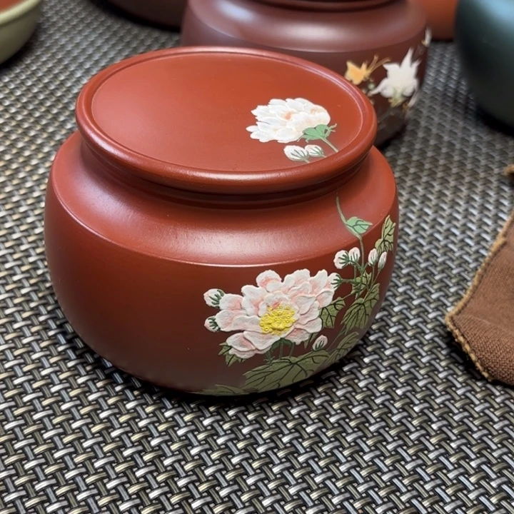 紫砂茶叶罐中高端紫砂茶叶罐