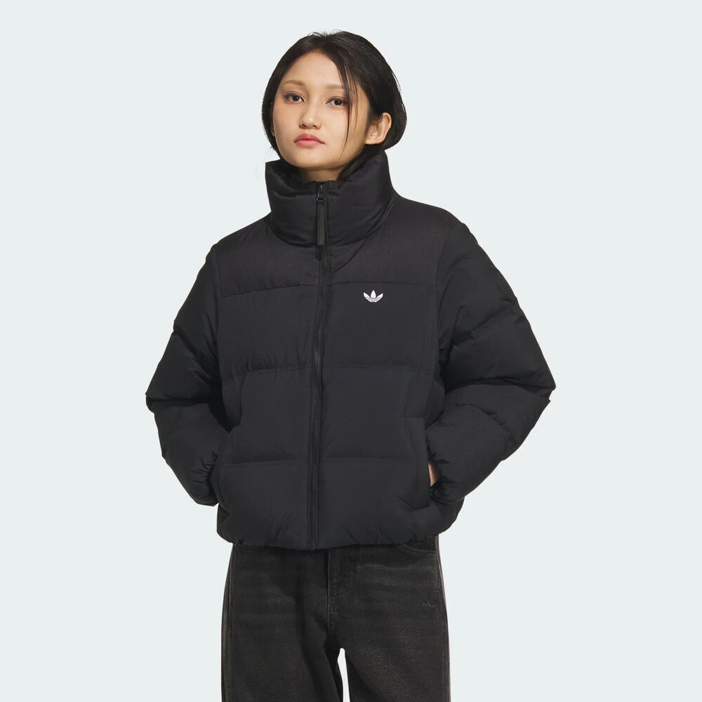 adidas阿迪达斯三叶草女子SHORT DOWN PUFF运动休闲羽绒服KC2659