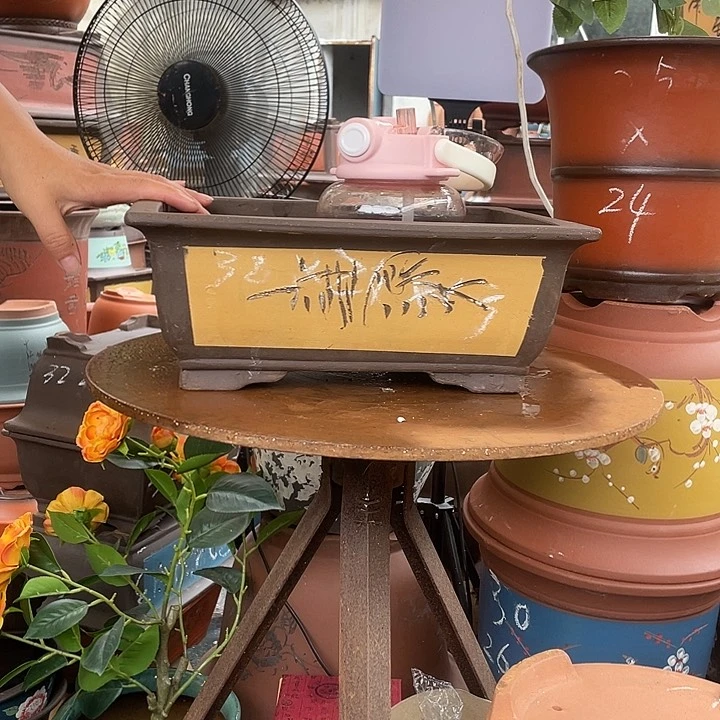 32黄马槽花盆紫砂花盆紫砂