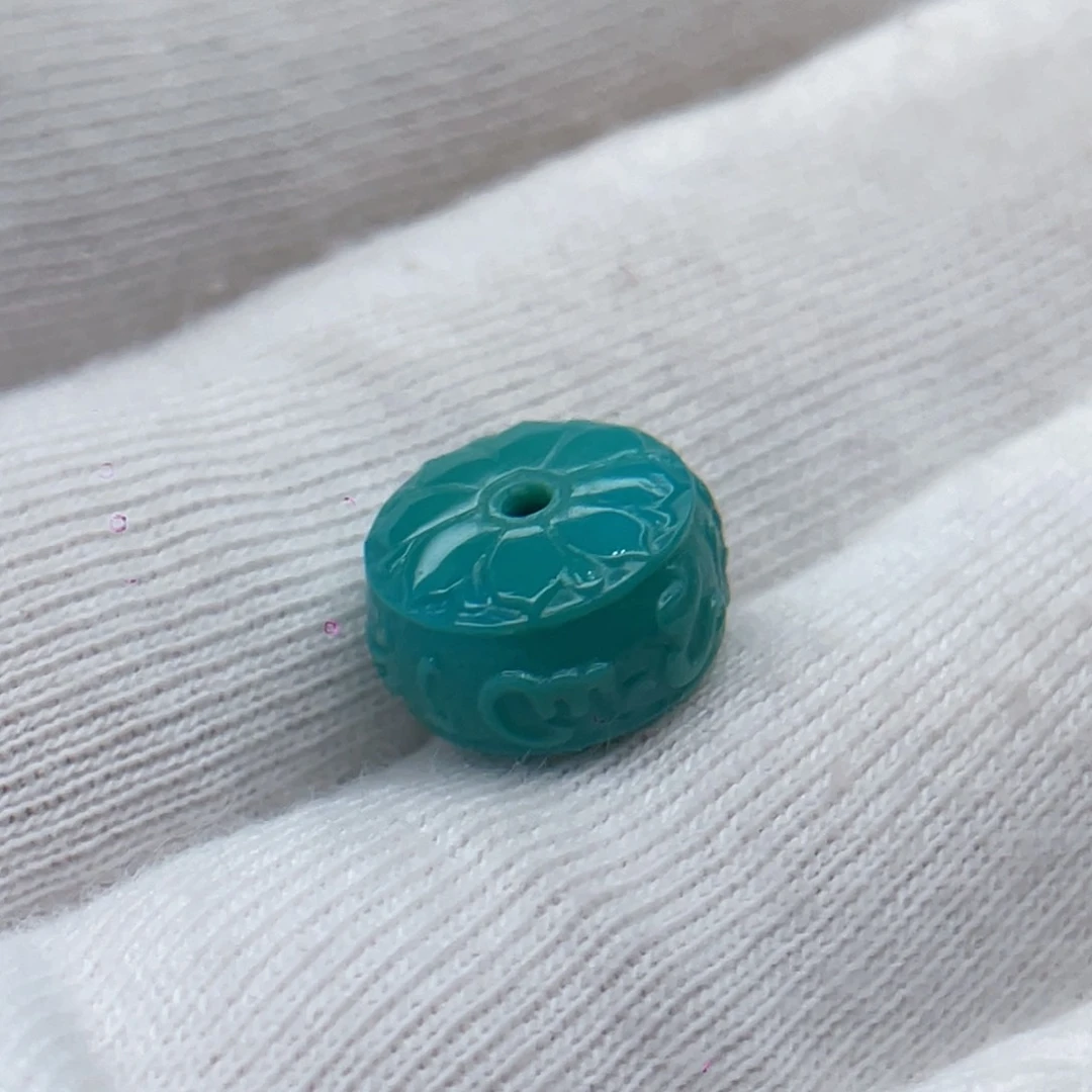 绿松石未镶嵌颈饰卡10.5-6.5