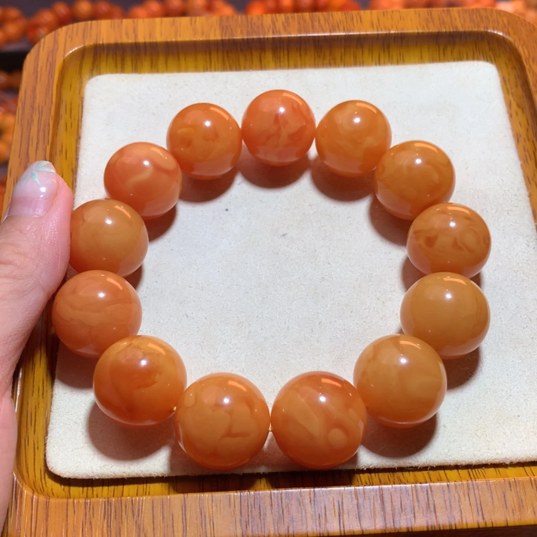 【闪购商品】手串蜜蜡未镶嵌陈****长蜜蜡手串