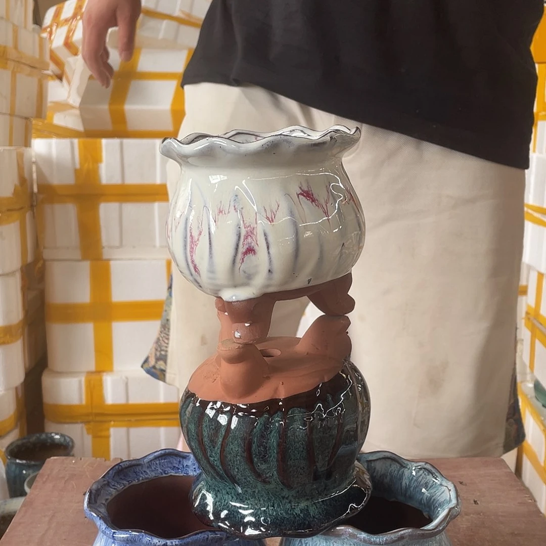 宜兴粗陶多肉花盆