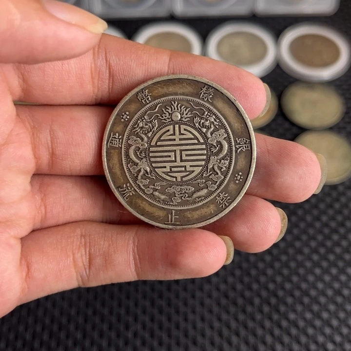 金属大头龙洋船洋工艺品