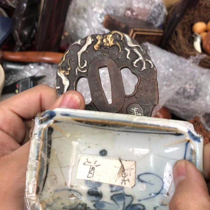 陶瓷孤品单件车里拍