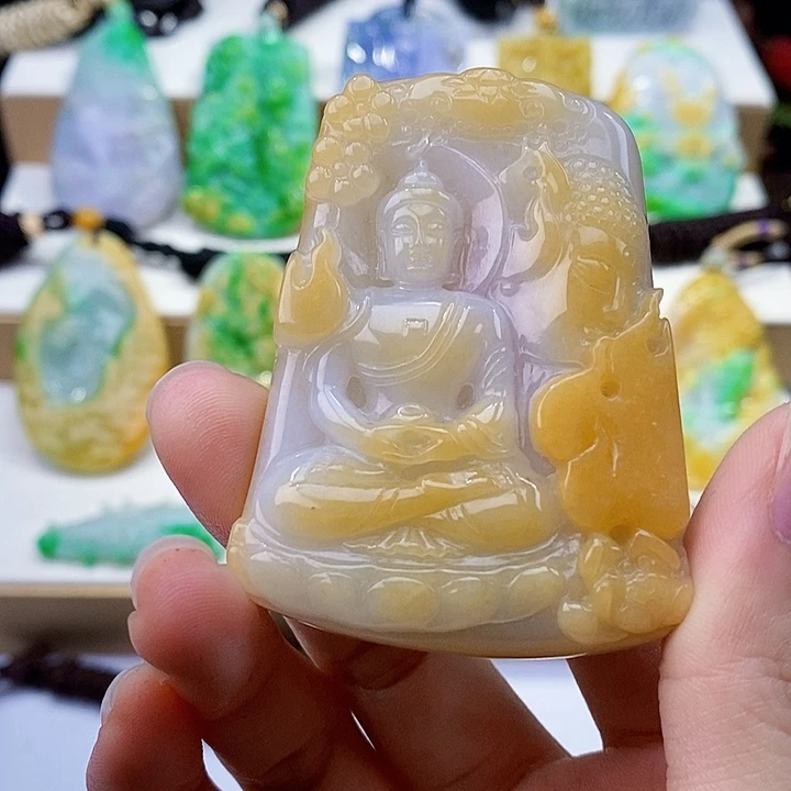 颈饰未镶嵌翡翠侠*猫