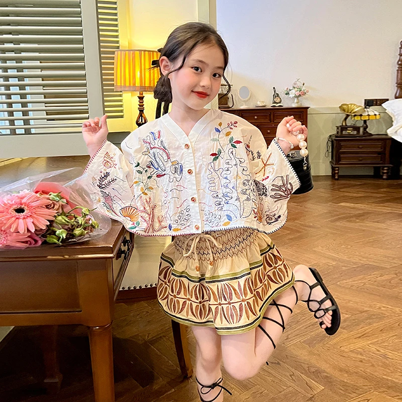 栀了成长记童装女童防晒上衣