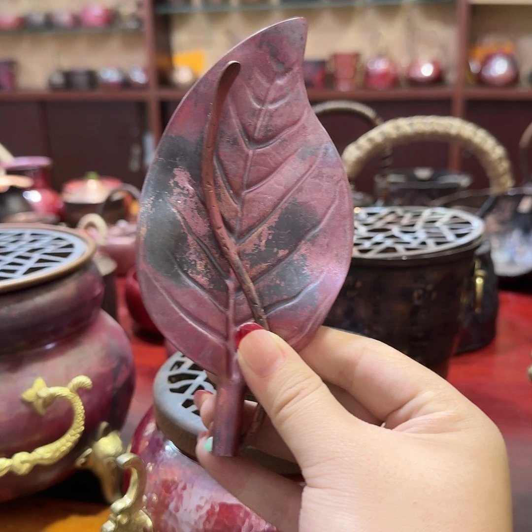 紫铜手工制作摆件一个