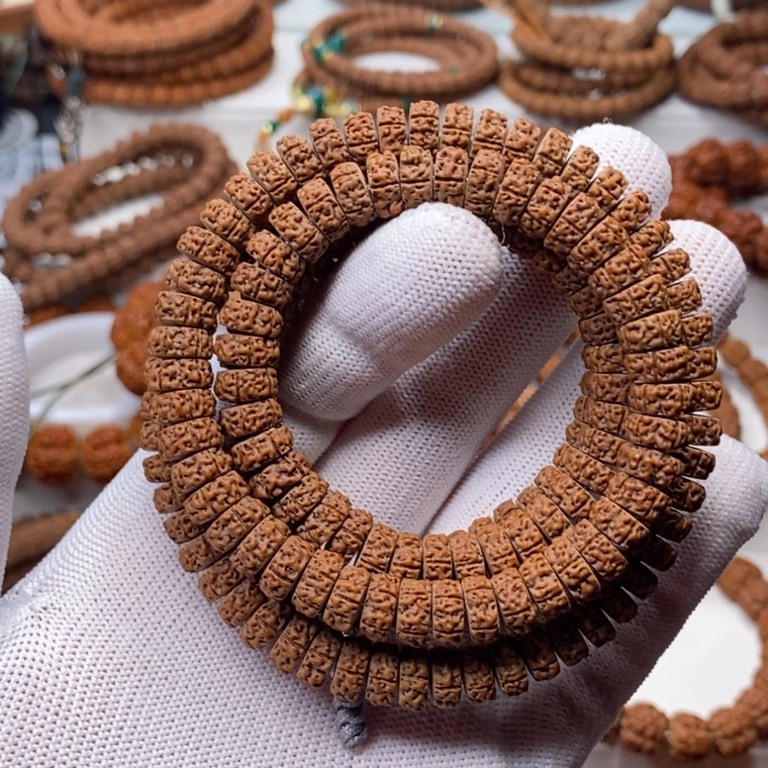 吊坠金刚菩提精工龙切～五瓣薄片老树王，尺寸9+