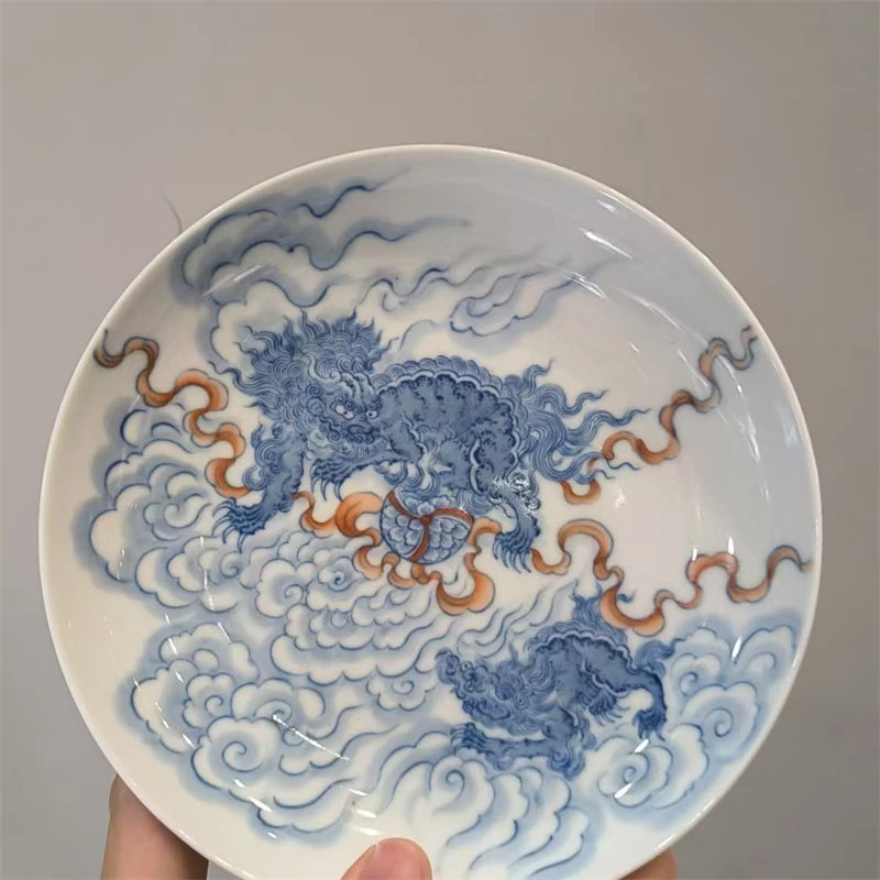 TXH-T0125[学茶严选]斗彩事事如意壶承 陶瓷