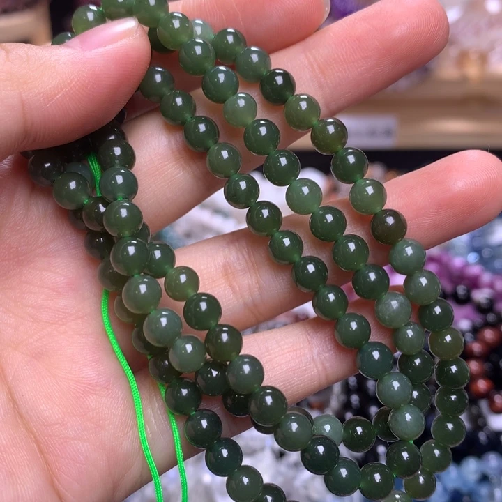 未镶嵌手串水晶5.8和田玉