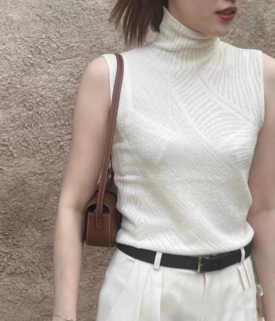 内-wai绵羊毛无袖背心