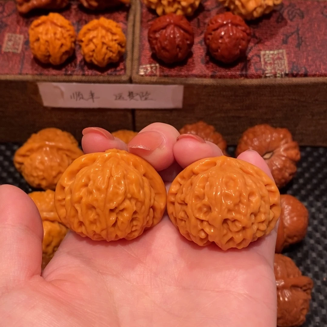 文玩核桃把件宫灯40 精品914