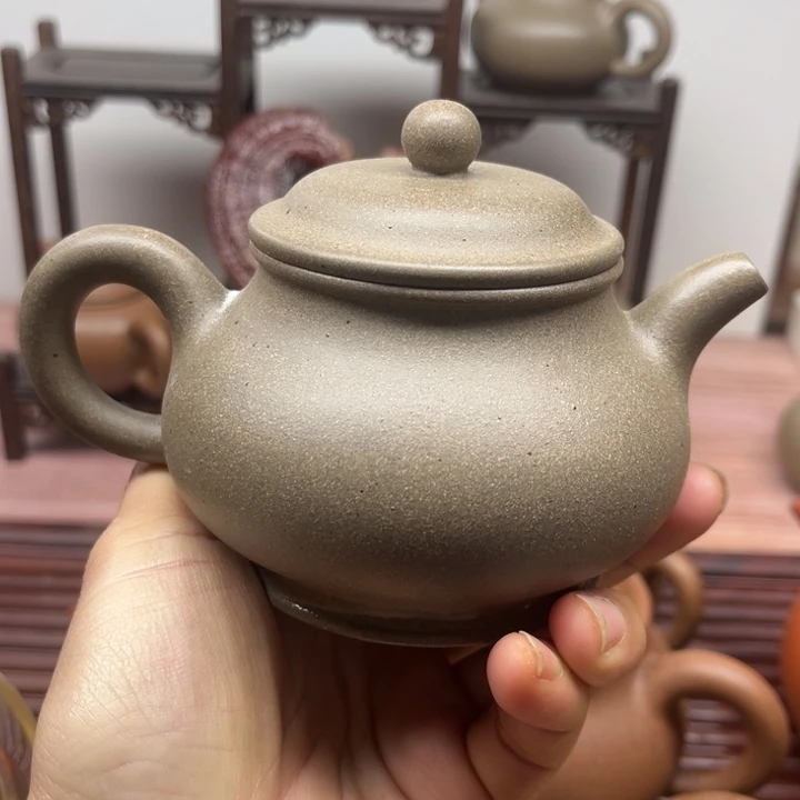 紫砂茶壶梦**?青段高温潘壶240CC