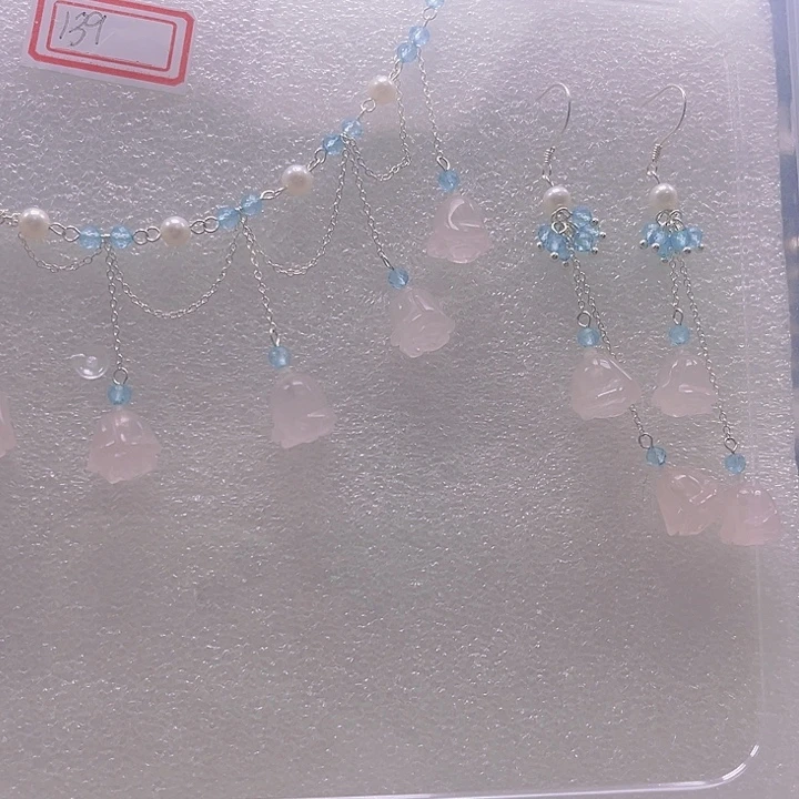 银S925镶嵌耳饰淡水珍珠