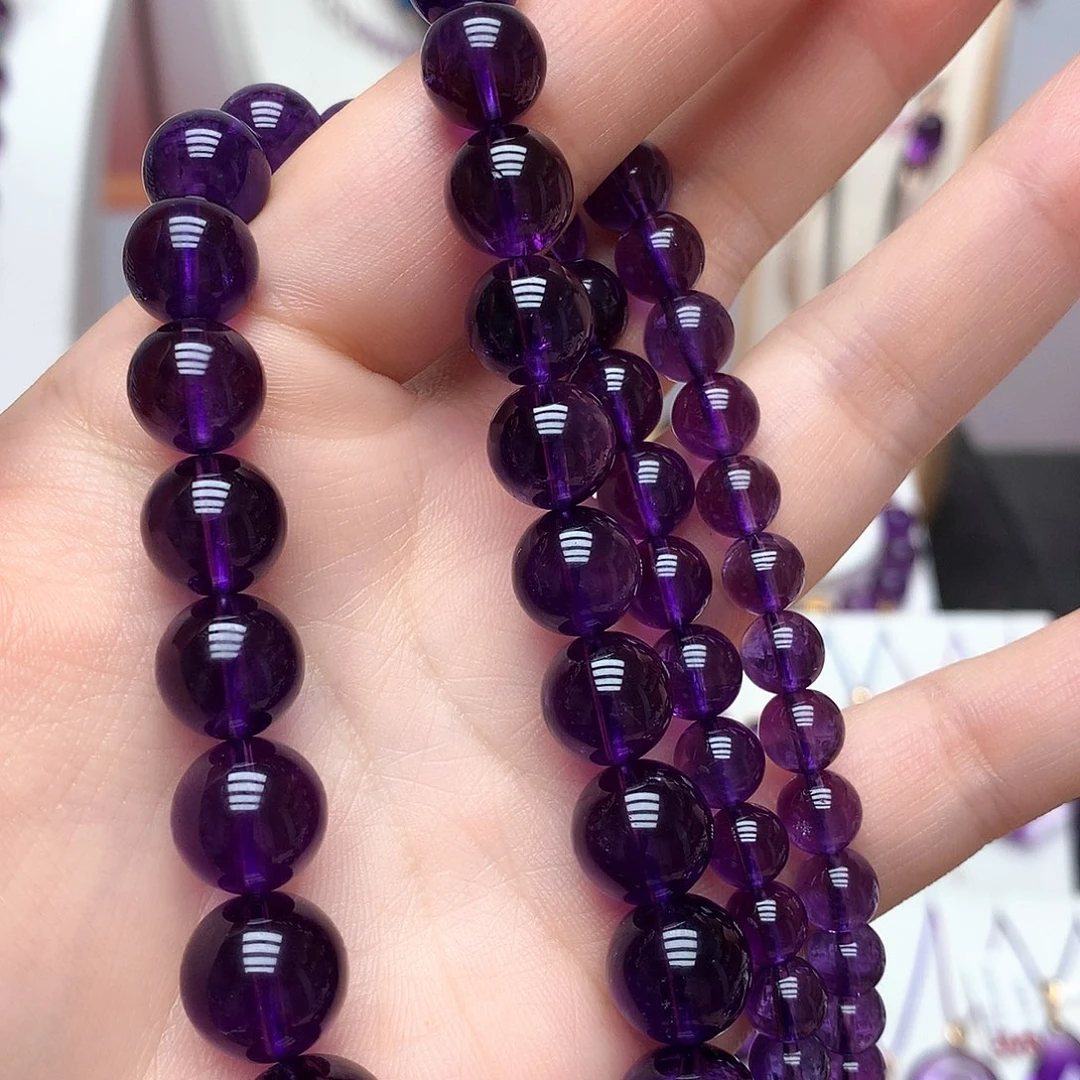 紫晶项链未镶嵌L 塔链