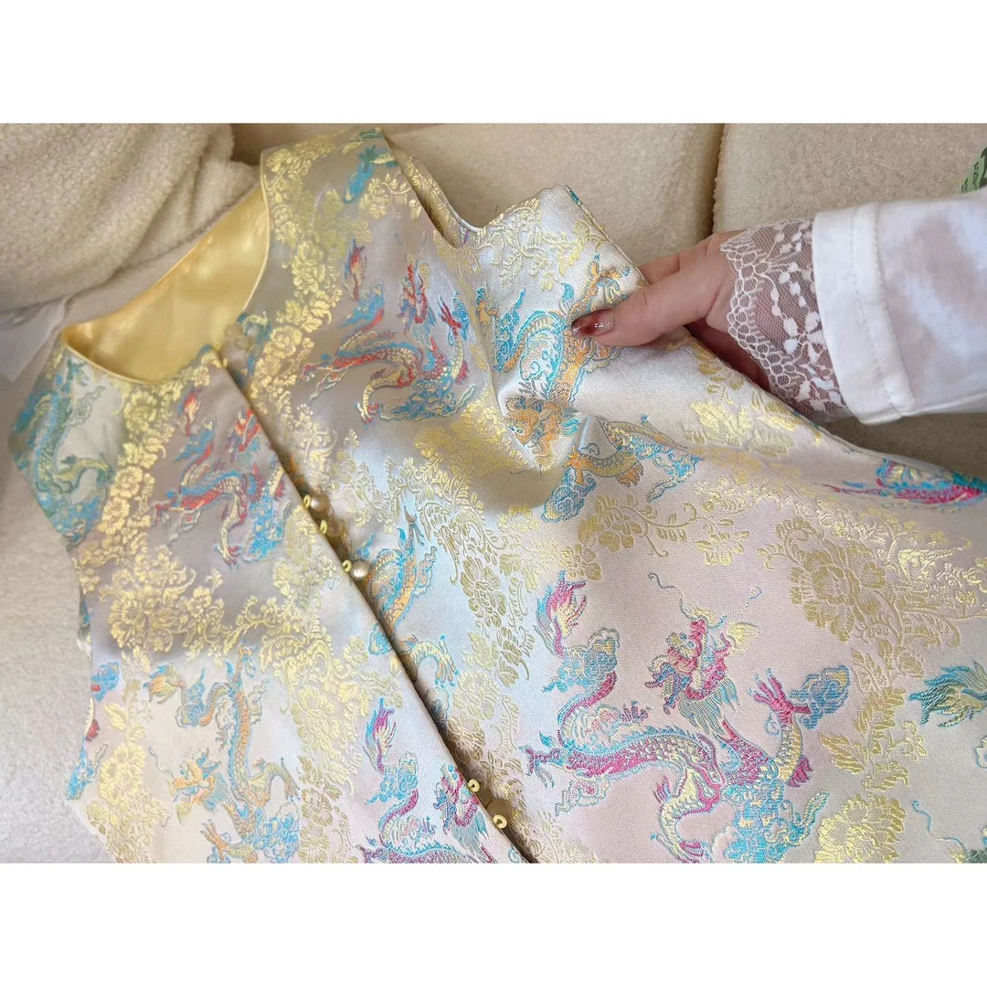 加莉新中式【驸马】东方元素马甲 分码