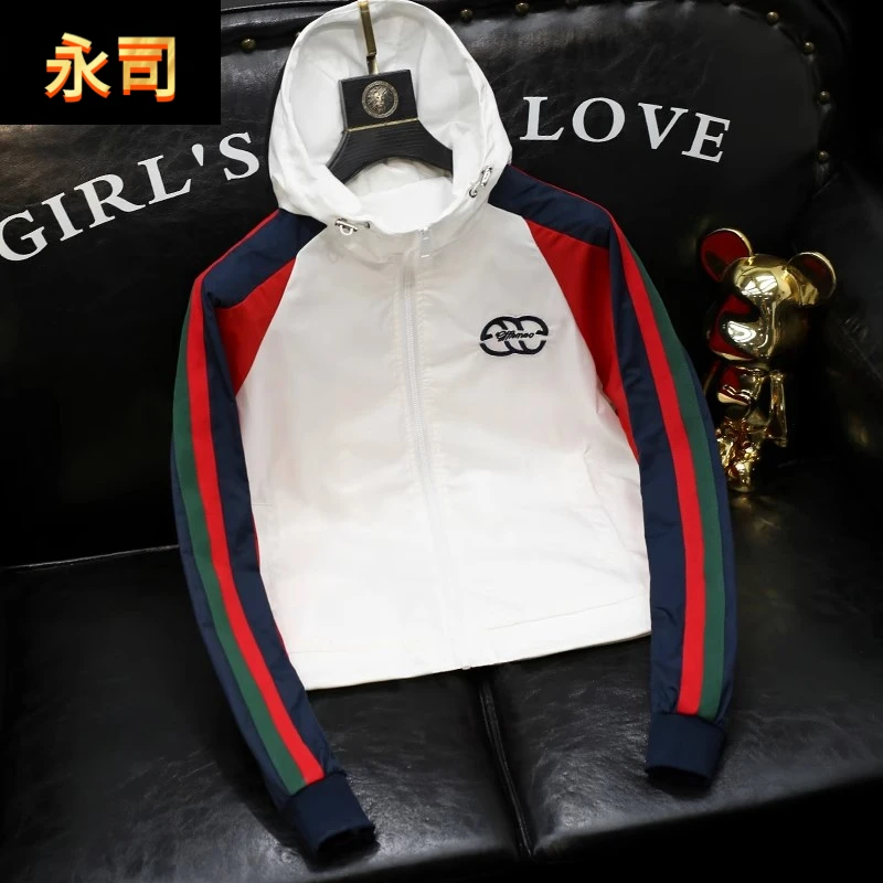 春春秋男士新品立领夹克外套高品质轻奢潮流高级感时尚百搭夹克男