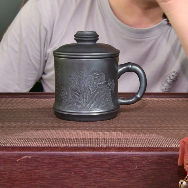 茶杯紫砂高货放漏