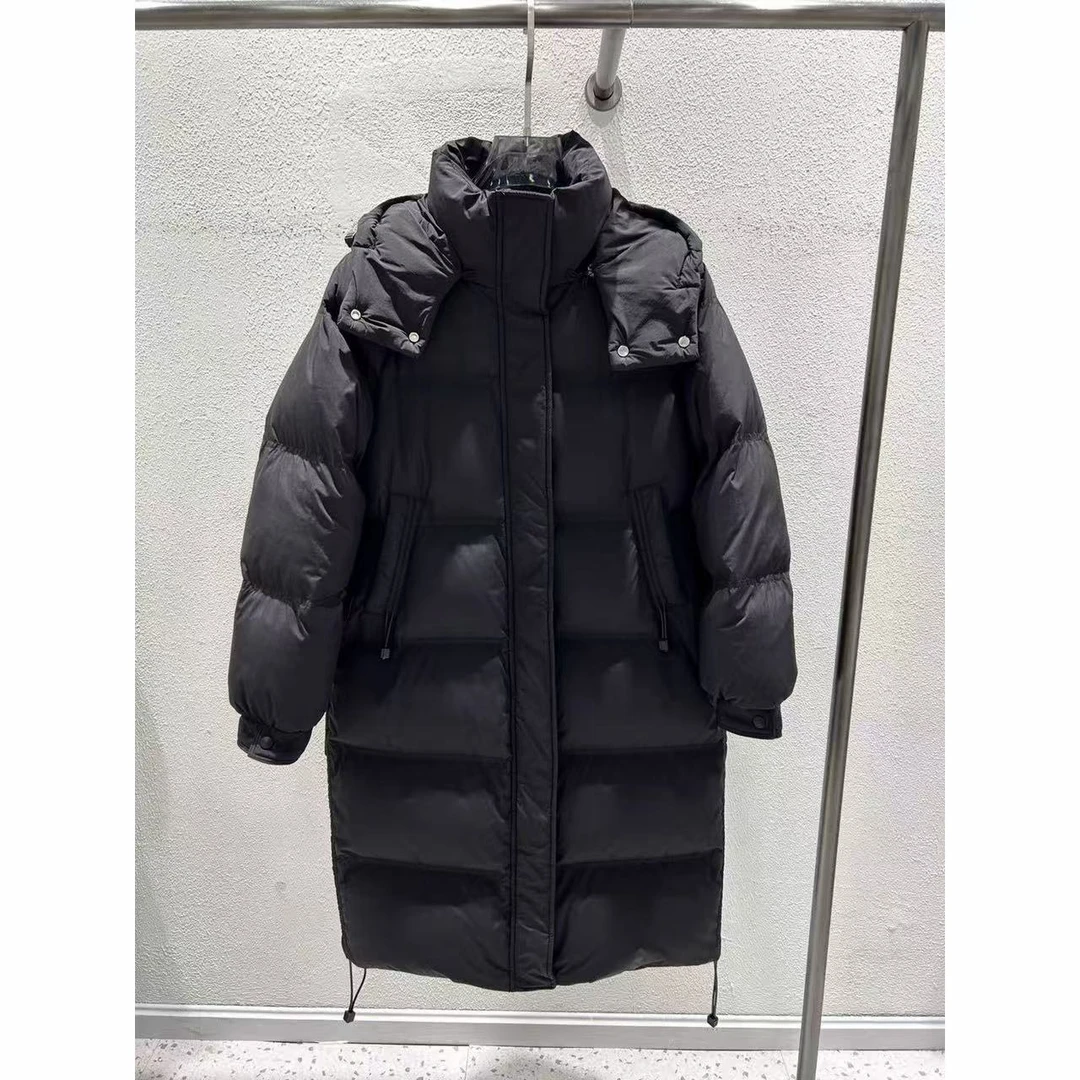 8866长款过膝泡芙羽绒加厚-衣长107 L