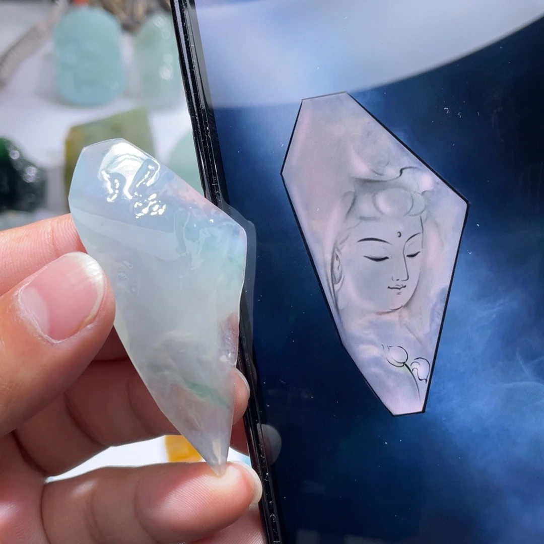 定制翡翠未镶嵌包工