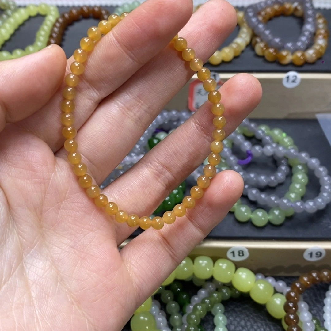 和田玉手链未镶嵌