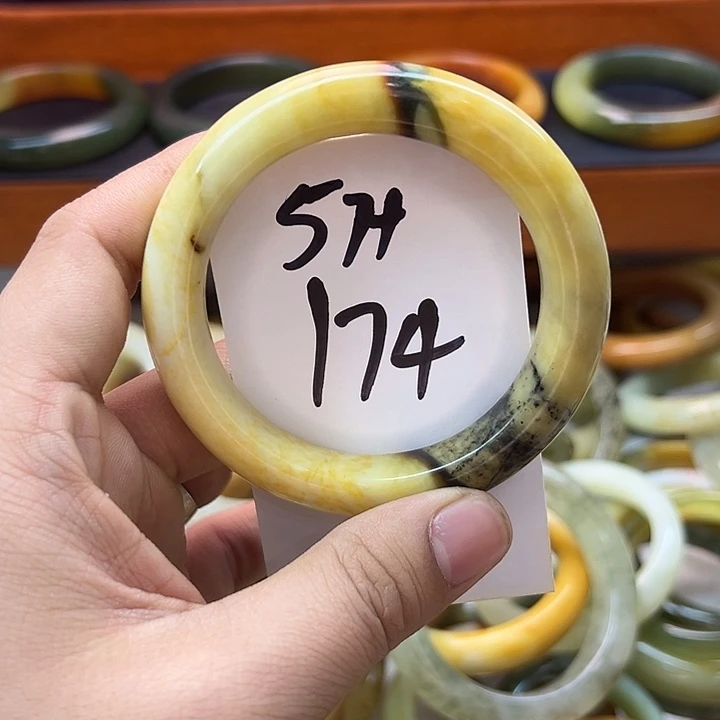 蛇纹石玉合金手镯