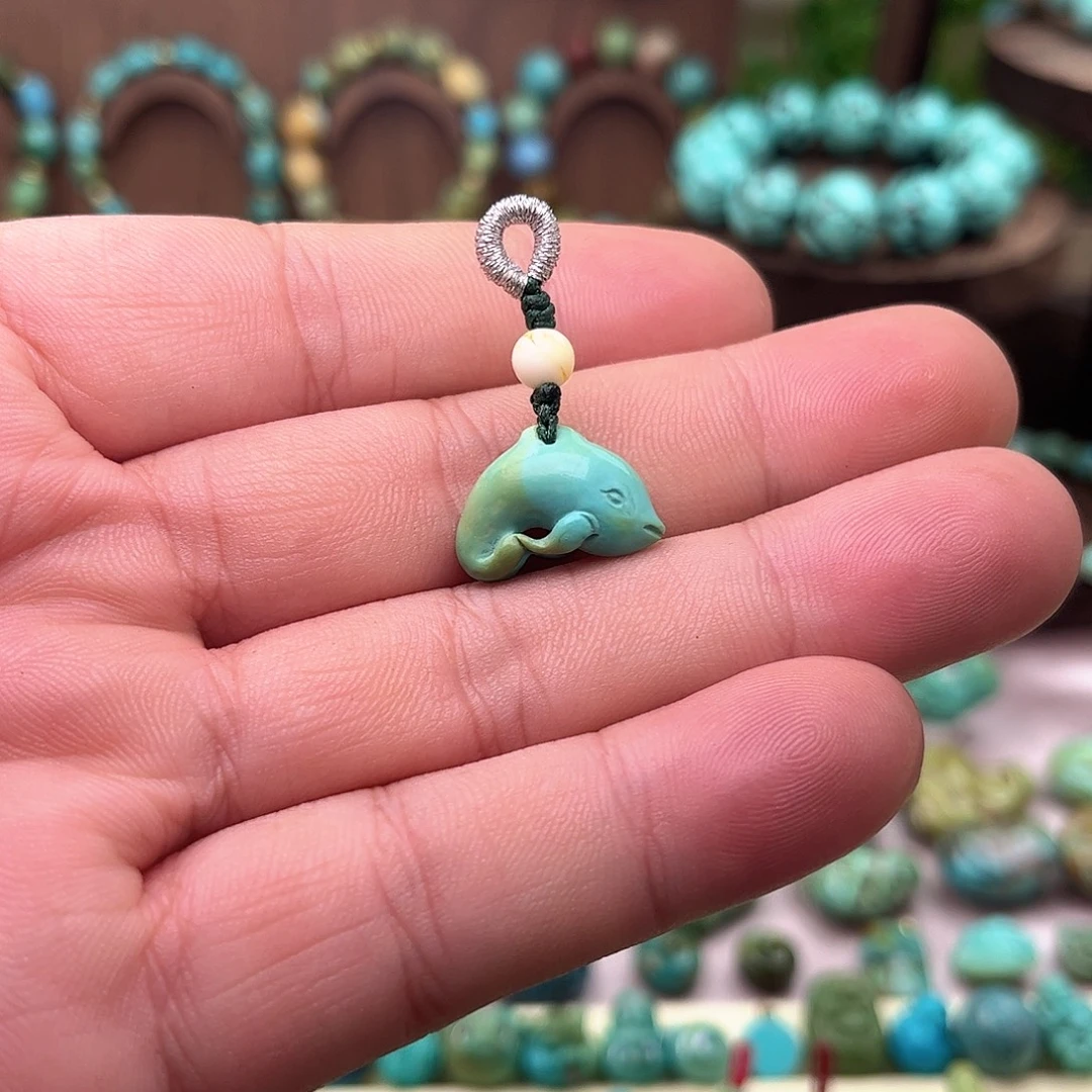 绿松石未镶嵌配饰