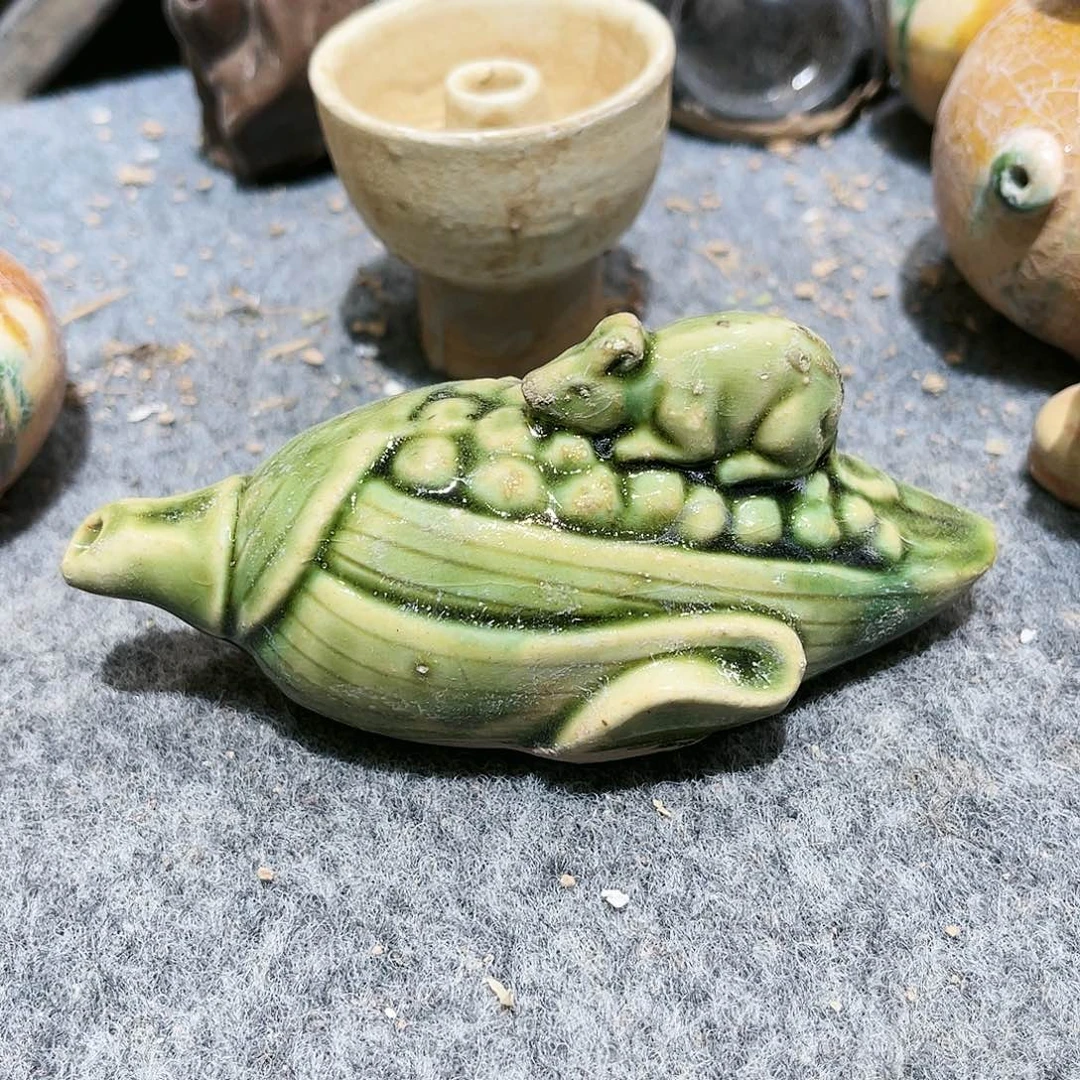 瓦当摆件茶台的一