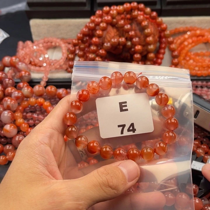 南红玛瑙未镶嵌多样性发货默认微瑕称重9