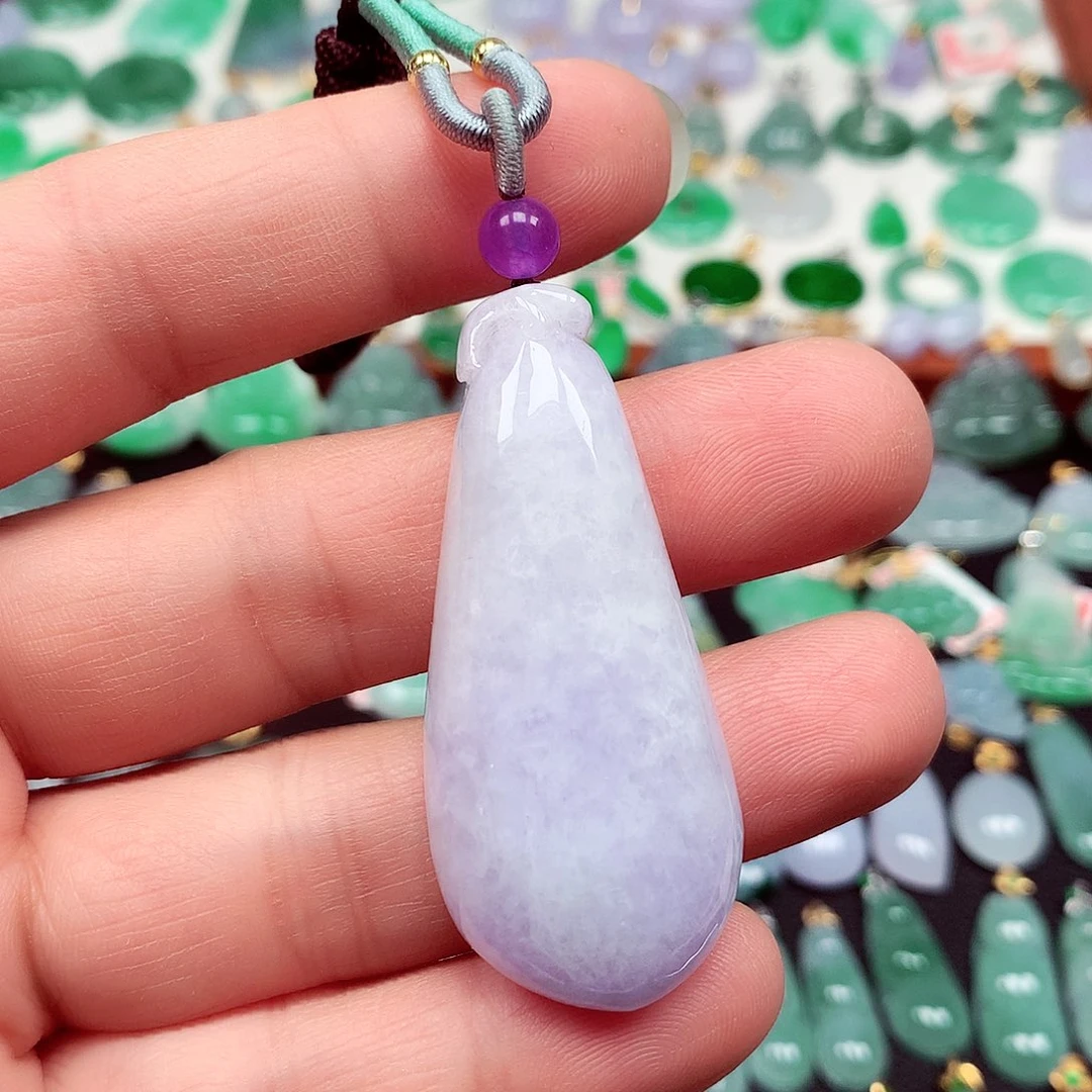 翡翠未镶嵌颈饰天然翡翠A货