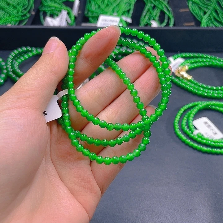 翡翠未镶嵌颈饰88888