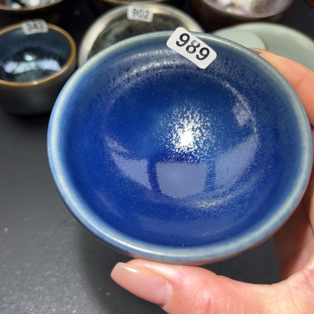 茶盏989 建盏单盏放大漏……
