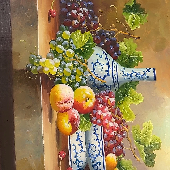 油画恭喜一直一直影子