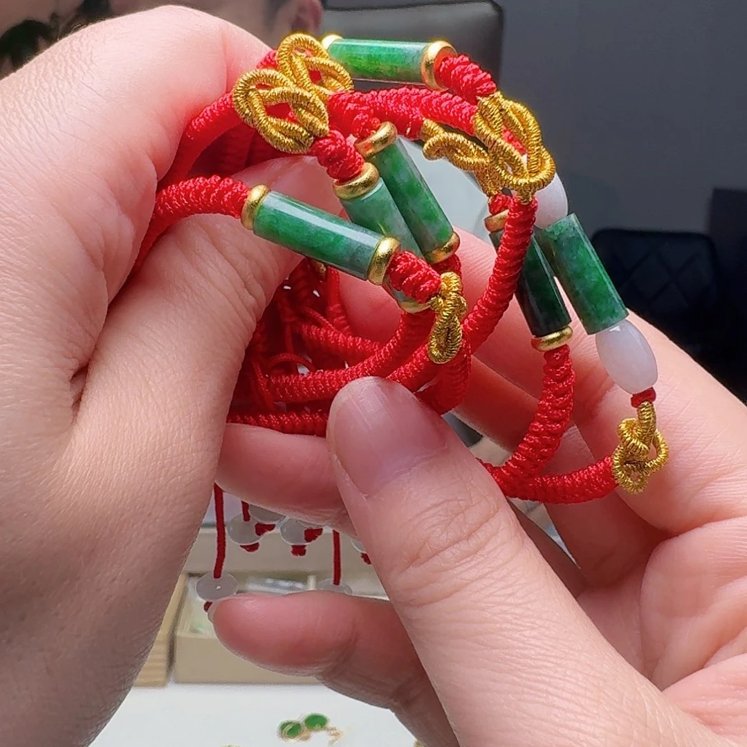 未镶嵌手链翡翠多样性发货其一