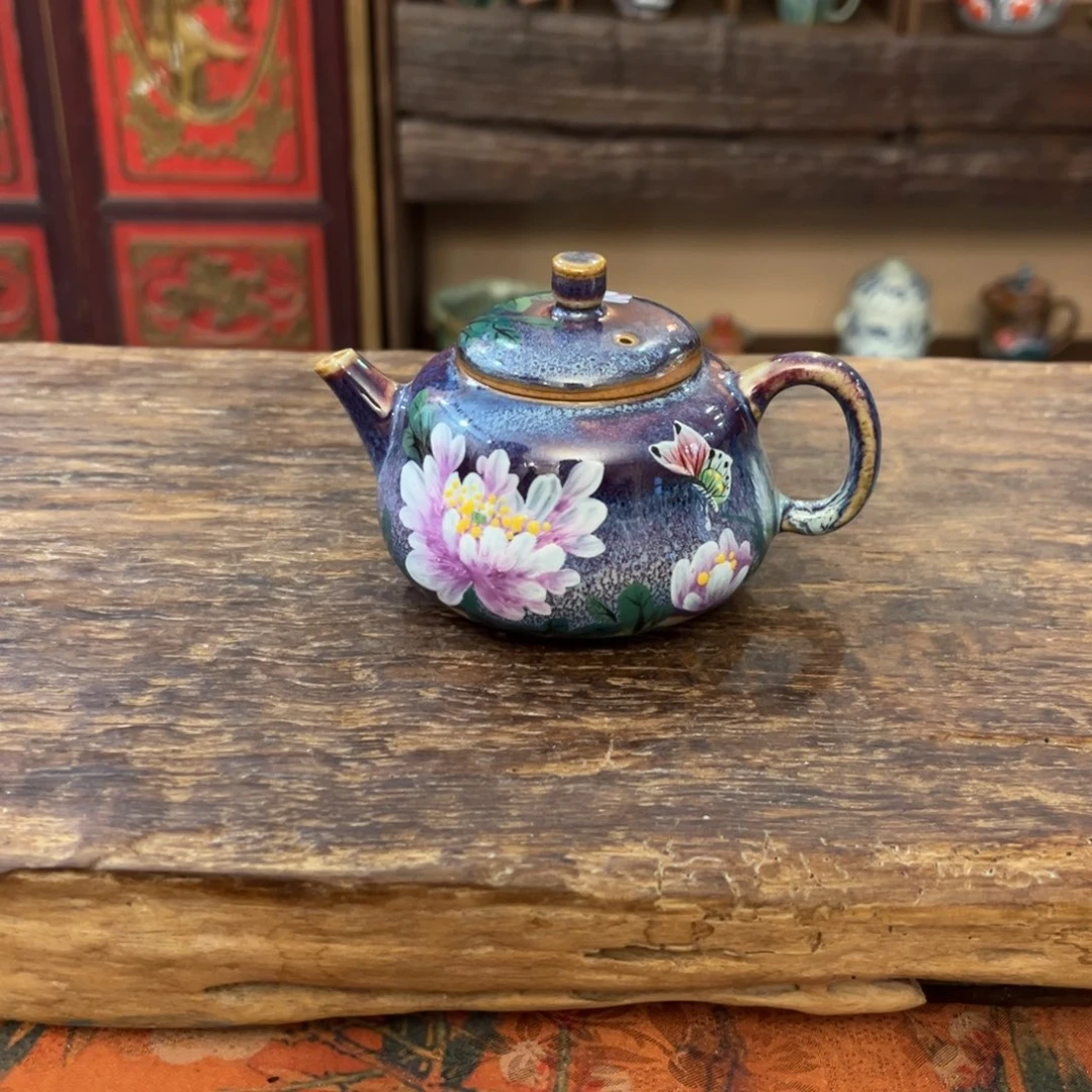 柴烧手工手绘陶瓷