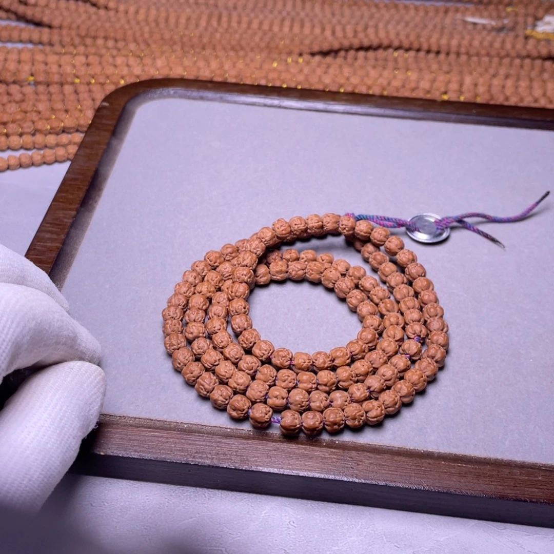 小***文金刚菩提手串梅朵矮桩6.8