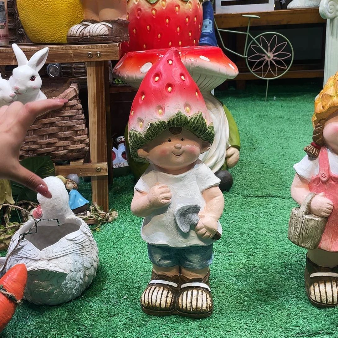摆件花园摆件红红火火
