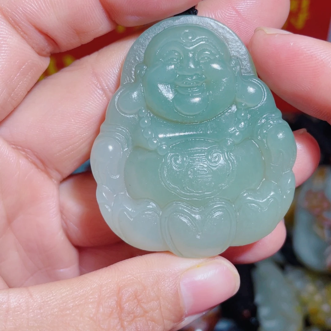 和田玉未镶嵌颈饰拍一发一