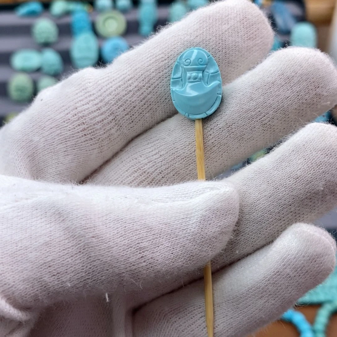 绿松石珠宝奇石未镶嵌