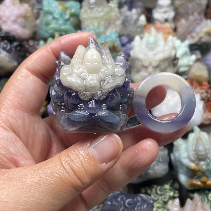 ❥***r石英质玉合金手链