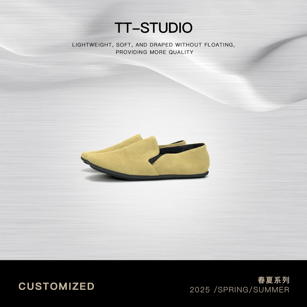TT【小黄鞋】羊反绒+羊皮里透气经典低帮休闲鞋TT-11XZ0216