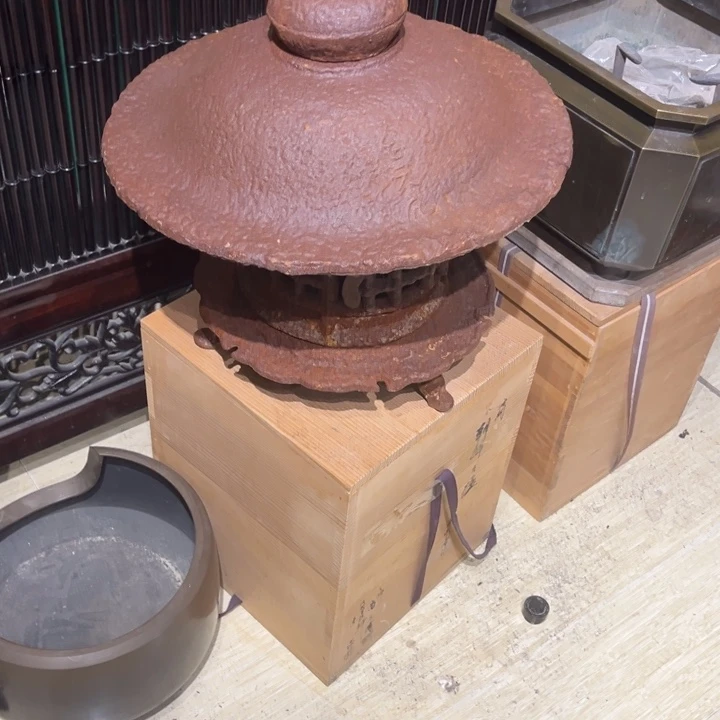 铁中古工艺品摆件