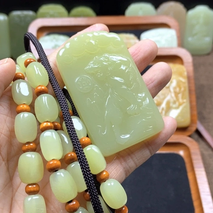 石材生肖牌子一套